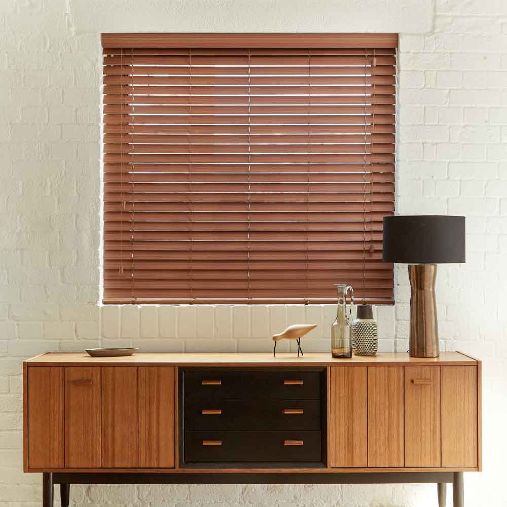 Wooden blinds in Warwick